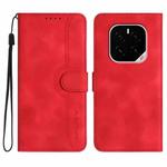 For Honor GT Pro Heart Pattern Skin Feel Leather Phone Case(Red)