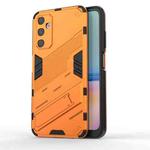 For Samsung Galaxy A05s 4G Punk Armor 2 in 1 PC + TPU Shockproof Phone Case with Invisible Holder(Orange)