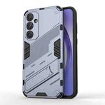 For Samsung Galaxy A35 5G Punk Armor 2 in 1 PC + TPU Shockproof Phone Case with Invisible Holder(Grey)