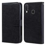 For Samsung Galaxy A10E / A20E Skin Feeling Oil Leather Texture PU + TPU Phone Case(Black)