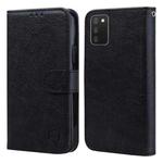 For Samsung Galaxy S21 Ultra Skin Feeling Oil Leather Texture PU + TPU Phone Case(Black)