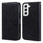 For Samsung Galaxy S22 Skin Feeling Oil Leather Texture PU + TPU Phone Case(Black)