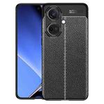 For OPPO K11 5G/OnePlus Nord CE3 Litchi Texture Shockproof TPU Phone Case(Black)