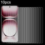 For OPPO Reno12 10pcs 0.26mm 9H 2.5D Tempered Glass Film