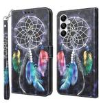 For Samsung Galaxy A35 5G 3D Painted Leather Phone Case(Colorful Dreamcatcher)
