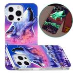 For iPhone 15 Pro Max Electroplating Soft TPU Phone Case(Seven Wolves)