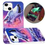 For iPhone 15 Electroplating Soft TPU Phone Case(Seven Wolves)