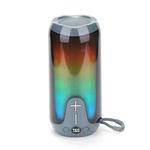 T&G TG651 Portable LED Wireless Bluetooth Speaker Outdoor TWS Subwoofer(Grey)