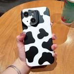 For iPhone 13 Frosted TPU Phone Case(Milk Cow Texture)