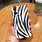 For iPhone 11 Frosted TPU Phone Case(Zebra Texture)