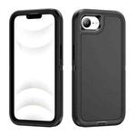 For iPhone 16e Life Waterproof Rugged Phone Case(Black)