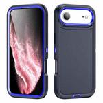 For iPhone 17 Air Life Waterproof Rugged Phone Case(Dark Blue + Royal Blue)
