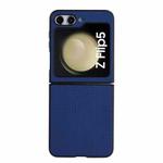 For Samsung Galaxy Z Flip5 ViLi TH Series Shockproof TPU + PC Phone Case(Blue)