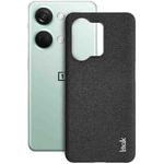For OnePlus Ace 2V / Nord 3 5G imak Ruiyi Series Cloth Texture PU + PC Phone Case(Black)