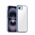 For iPhone 16e iPAKY Aurora Series Shockproof PC + TPU Protective Phone Case(Transparent Blue)