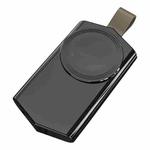 For Apple Watch Series USB Port Portable Magnetic Wireless Charger(Black)