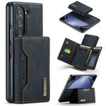 For Samsung Galaxy Z Fold5 DG.MING M2 Series 3-Fold Multi Card Bag + Magnetic Phone Case(Black)