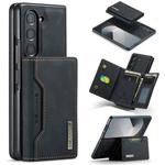 For Samsung Galaxy Z Fold6 DG.MING M2 Series 3-Fold Multi Card Bag + Magnetic Phone Case(Black)