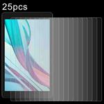 For Aiwa Tab AB8 25pcs 9H 0.3mm Explosion-proof Tempered Glass Film