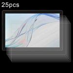 For Aiwa Tab AB10L 10.1 25pcs 9H 0.3mm Explosion-proof Tempered Glass Film