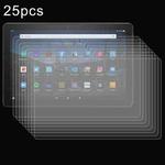 For Amazon Fire HD10 2023 25pcs 9H 0.3mm Explosion-proof Tempered Glass Film