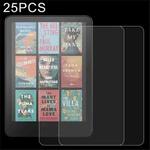 For Amazon Kindle Colorsoft 25pcs 9H 0.3mm Explosion-proof Tempered Glass Film