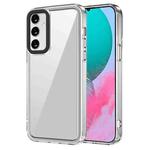 For Samsung Galaxy M54 5G Transparent Acrylic + TPU Shockproof Phone Case(Transparent)