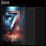For Headwolf Fpad7 8.4 2pcs 9H 0.3mm Explosion-proof Tempered Glass Film