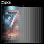 For Headwolf Fpad7 8.4 25pcs 9H 0.3mm Explosion-proof Tempered Glass Film