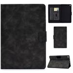 For Kindle Fire HD8 2016 / 2017 Cowhide Texture Horizontal Flip Leather Case with Holder & Card Slots & Sleep / Wake-up Function(Grey)