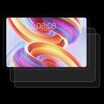For Teclast T50 HD 2pcs 9H 0.3mm Explosion-proof Tempered Glass Film