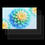 For Teclast P30 Tablet 10.1 2pcs 9H 0.3mm Explosion-proof Tempered Glass Film