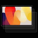 For Xiaomi Redmi Pad SE 2pcs 9H 0.3mm Explosion-proof Tempered Glass Film