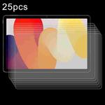 For Xiaomi Redmi Pad SE 25pcs 9H 0.3mm Explosion-proof Tempered Glass Film