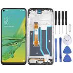 For OPPO A32 4G OEM LCD Screen Digitizer Full Assembly with Frame