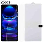 For Xiaomi Redmi Note 13 Pro 5G / 13R Pro 25pcs Full Screen Protector Explosion-proof Hydrogel Film