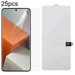 For Xiaomi Redmi Note 13 Pro+ 25pcs Full Screen Protector Explosion-proof Hydrogel Film