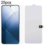 For Xiaomi 14 25pcs Full Screen Protector Explosion-proof Hydrogel Film