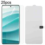 For Redmi Note 14 Pro 4G / Note 14 Pro+ 4G 25pcs Full Screen Protector Explosion-proof Hydrogel Film