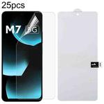 For Xiaomi Poco M7 5G 25pcs Full Screen Protector Explosion-proof Hydrogel Film
