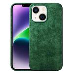 For iPhone 14 Plus Turn Fur Magsafe Magnetic Phone Case(Green)