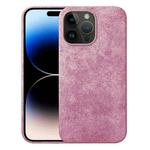 For iPhone 14 Pro Max Turn Fur Magsafe Magnetic Phone Case(Pink)