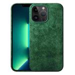 For iPhone 13 Pro Max Turn Fur Magsafe Magnetic Phone Case(Green)