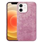 For iPhone 12 Turn Fur Magsafe Magnetic Phone Case(Pink)