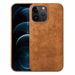 For iPhone 12 Pro Max Turn Fur Magsafe Magnetic Phone Case(Golden Brown)