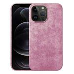 For iPhone 12 Pro Turn Fur Magsafe Magnetic Phone Case(Pink)
