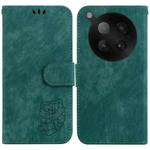 For Infinix Zero 40 4G / 5G Little Tiger Embossed Leather Phone Case(Green)