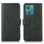 For Motorola Edge 40 Neo Cow Texture Leather Phone Case(Green)