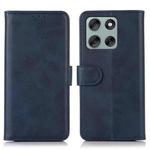 For Motorola Moto G56 5G Cow Texture Leather Phone Case(Blue)