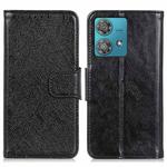 For Motorola Edge 40 Neo Nappa Texture Flip Leather Phone Case(Black)